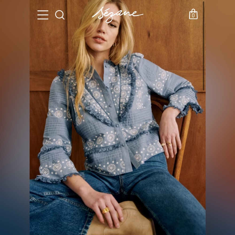 Sezane NELE SHIRT